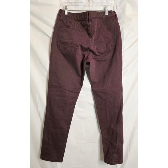 Banana Republic Plum Colored Travel Jeans Men's 32x32 Straight Legs - Picture 2 of 5